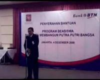 BTN Kucurkan Beasiswa Rp 465 Juta