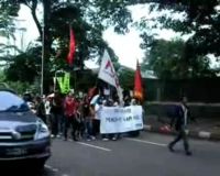 Demo Kecam Hade di Hari HAM 