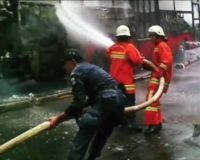Bus Transjakarta Terbakar di Blok M