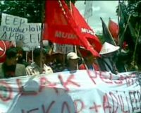 Aksi Menolak Bupati Subang