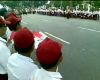 Ratusan Siswa Menyambut SBY