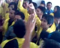 Mahasiswa Ricuh dengan PKD DPR