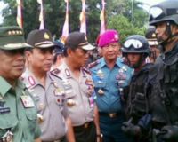 Latihan Bersama TNI-Polri