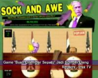 Game Bush Dilempar Sepatu Jadi Sumber Uang