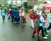 Gerak Jalan Penyandang Cacat Dapat Muri