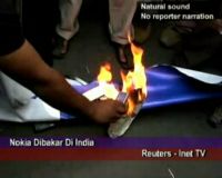 Nokia Dibakar Di India