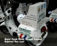 Bayar Pajak Motor Cukup Telepon