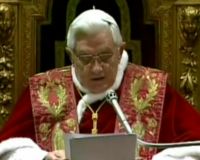Pesan Natal Paus Benedictus XVI