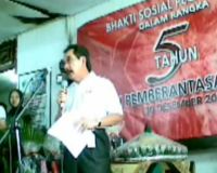 Ultah KPK Bersama Anak Jalanan