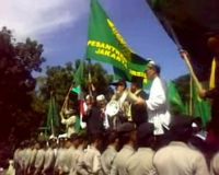 Gantian Persis Demo Kedubes AS