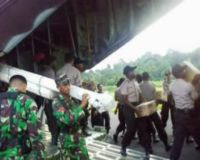 Bantuan ke Manokwari Mulai Datang