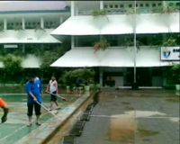 SMA 8 Terendam Banjir