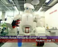 Dilayani Robot Pembantu Rumah Tangga