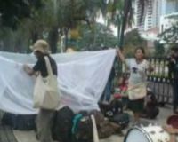 Rakyat Miskin Kota Demo Banjir  