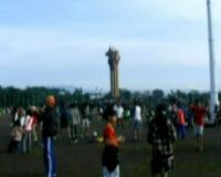 Rekreasi Pagi di Taman Tegallega