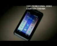 Ponsel Layar Sentuh Nan Ramping Toshiba