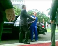 Hillary di Deplu dan Sekretariat ASEAN