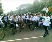 Sosialisasi Pajak Lewat Sepeda Santai
