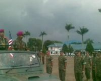 Latihan Bareng Marinir Indonesia dan AS