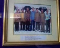 Foto David Terpajang di SMAK I BPK Penabur