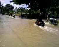 Hujan Semalem Benowo Kebanjiran
