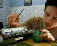 Mengintip Usaha Miniatur Kereta Api