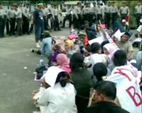 Korban Lapindo Datangi Istana Merdeka