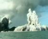 Gunung Bawah Laut Meletus di Tonga