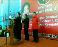 Mega Hadiri Kampanye Tertutup di Bantul