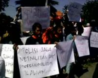 Aksi Tuntut Penuntasan Kasus DPT