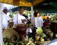 Upacara Tahur Agung Kesanga Jelang Nyepi