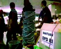 Bantuan DPD untuk Korban Situ Gintung