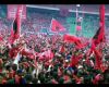 Ribuan Massa PDIP Merahkan GBK