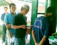 Warga Binaan Lapas Banceuy Nyontreng