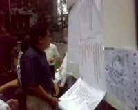 Tiga Pejabat Nyontreng di TPS 07 Setiabudi