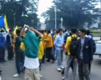 Aksi Mahasiswa Polban Bandung