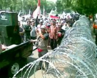 Massa PK-PKB Demo KPU  