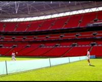 Beckham vs Murray di Wembley