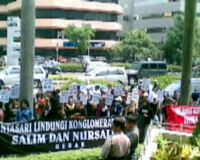 Aksi Tuntut Tuntas Kasus BLBI 