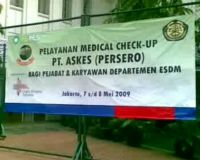 Cek Kesehatan Gratis Departemen ESDM