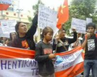 Aksi Solidaritas SRMI untuk Siti Khoiyaroh