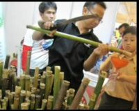 Air Berkhasiat dari Bambu