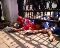 Aksi Merangkak di Hari Pancasila