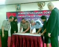 Australia Hibahkan Laboratorium DNA ke Polri