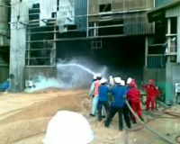 Pabrik Tembaga Terbakar