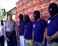 Polisi Gagalkan Penyelundupan Ribuan Mie Instant