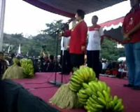 Kampanye Mega di Selatan Jawa  