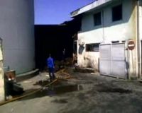 Pabrik Minyak Goreng Pasca Terbakar