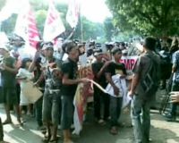 Demo Menolak Pemilu 1 Putaran 