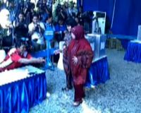Ibunda SBY Nyontreng Dahului Putranya  